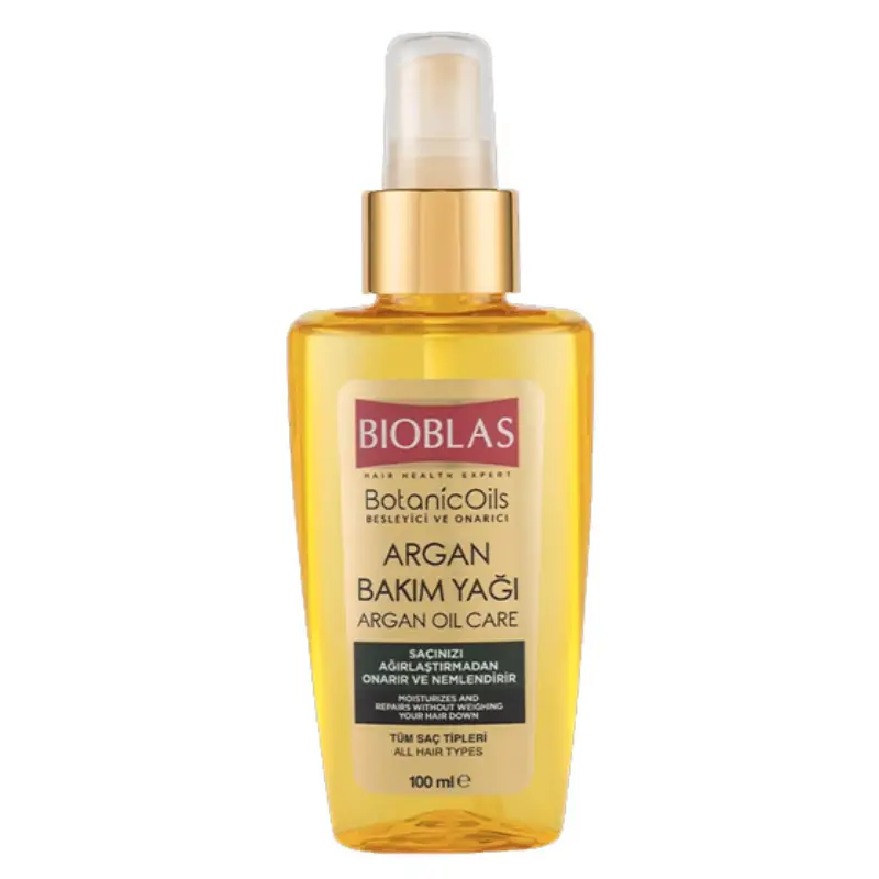 روغن مو آرگان بیوبلاس مدل Botanic Oils حجم 100 میلی لیتر