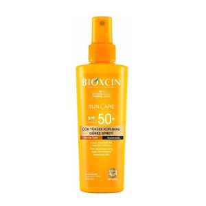 اسپری ضد آفتاب بیوکسین +SPF50 مناسب انواع پوست حجم 200 میلی لیتر